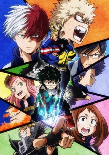 My Hero Academia Season 2 poster