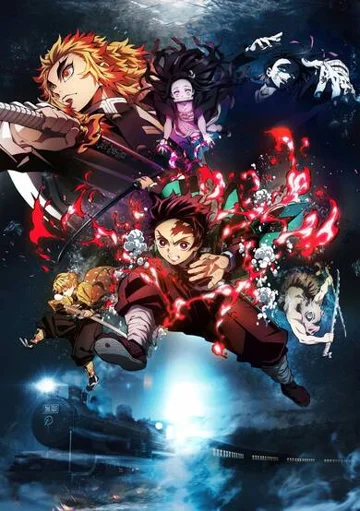 Demon Slayer -Kimetsu no Yaiba- The Movie: Mugen Train poster