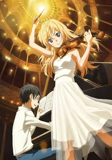 Your Lie in April poster